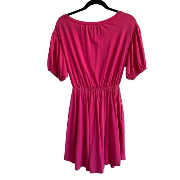 Daily Practice by Anthropologie Solid Pink Mini Dress, Size XS - Picture 9 of 10